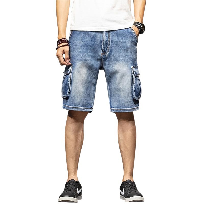 Mens  Shorts | Kickin’ It Cargo Denim Shorts Mens Mens